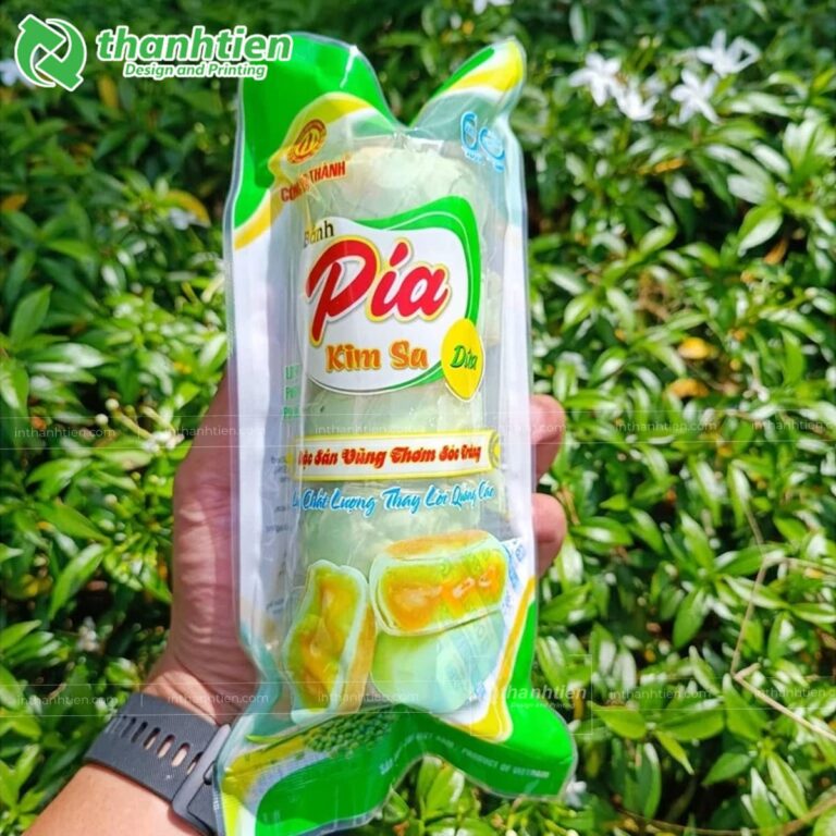 Túi đựng bánh pía in logo