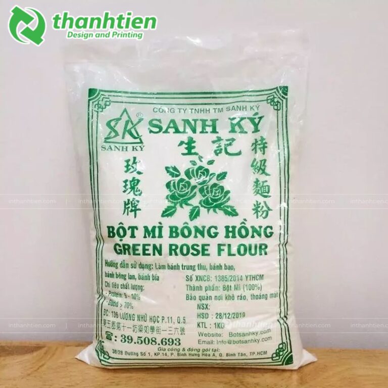 Túi đựng bột mì trong suốt