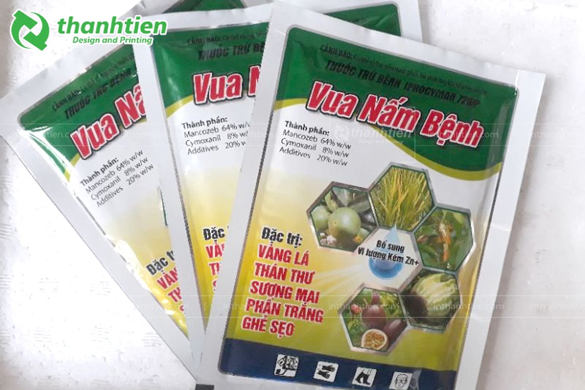 Túi đựng thuốc trị nấm bệnh