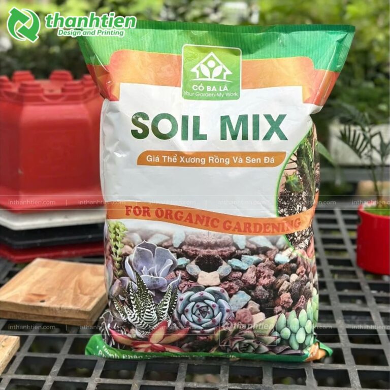 Túi ép biên đựng giá thể