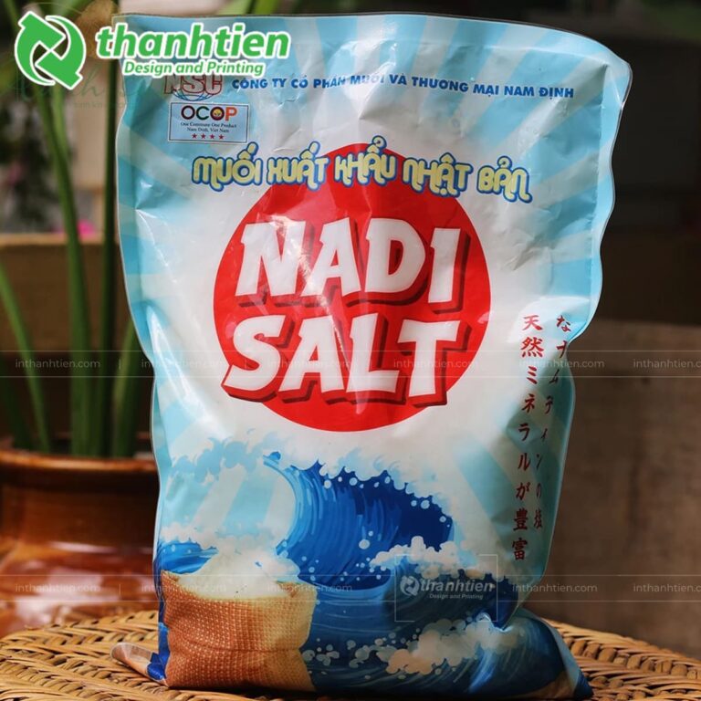 Túi ép biên đựng muối