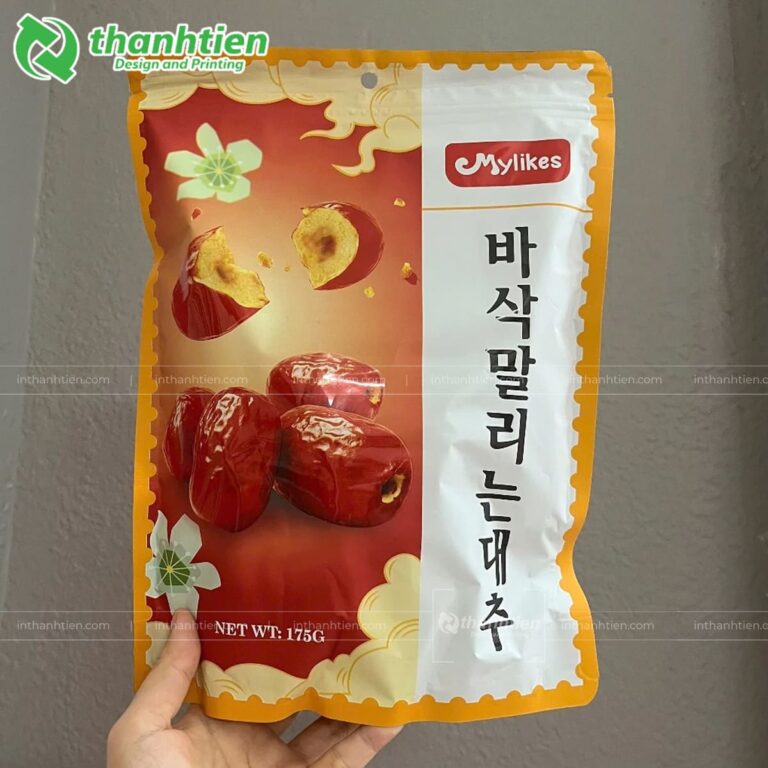 Túi ép biên đựng táo đỏ