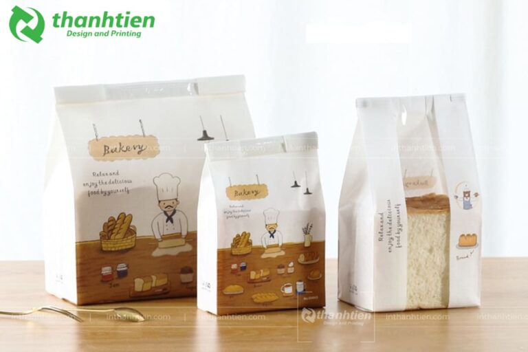 Túi giấy đựng bánh mì sandwich