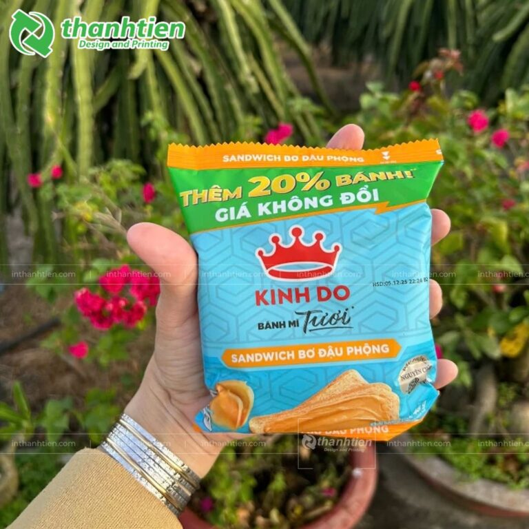 Túi hàn lưng đựng bánh sandwich