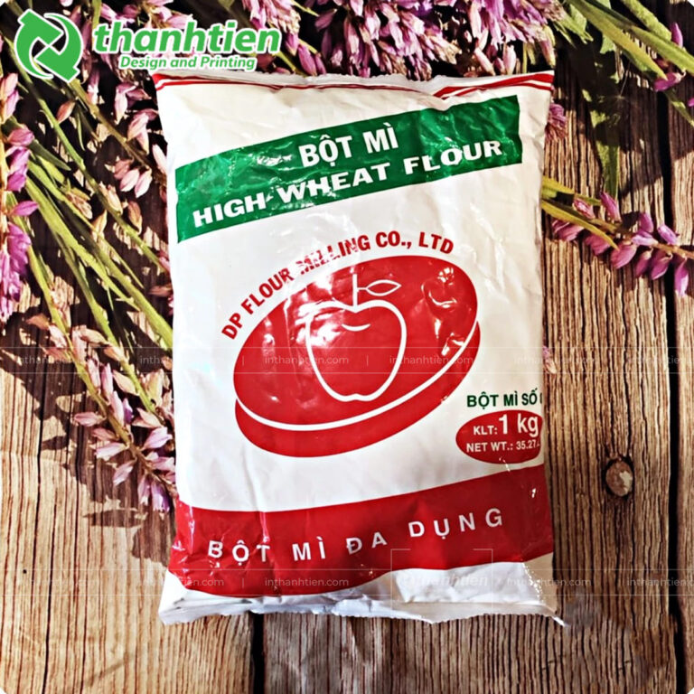 Túi hàn lưng đựng bột mì