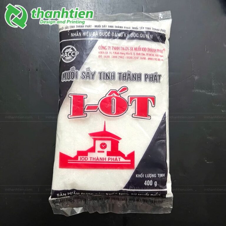 Túi hàn lưng đựng muối in ot