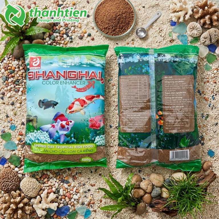 Túi hàn lưng đựng thức ăn cá cảnh