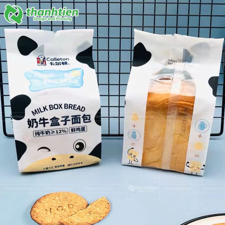 Túi xếp hông đựng bánh sandwich