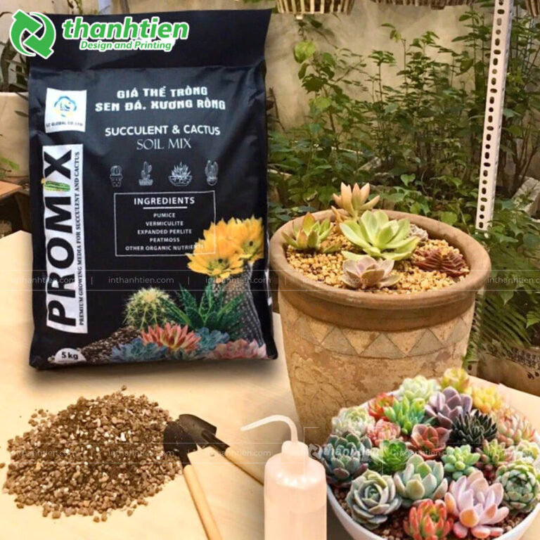 Túi xếp hông đựng giá thể