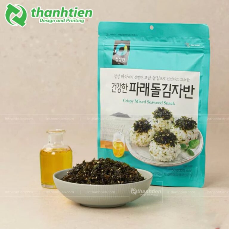 Túi zip đựng rong biển