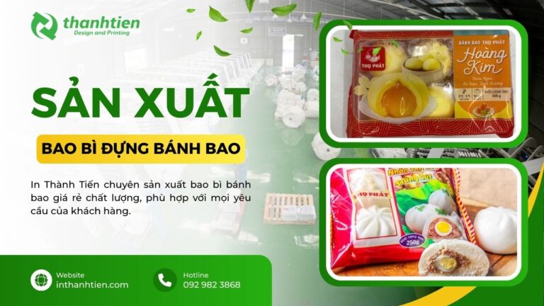 Xưởng bao bì đựng bánh bao