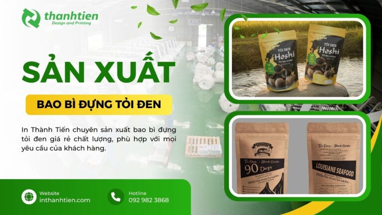 Xưởng bao bì đựng tỏi đen