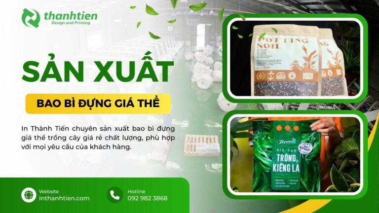 Xưởng bao bì giá thể