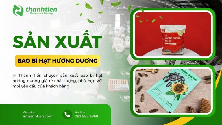 Xưởng bao bì hạt hướng dương
