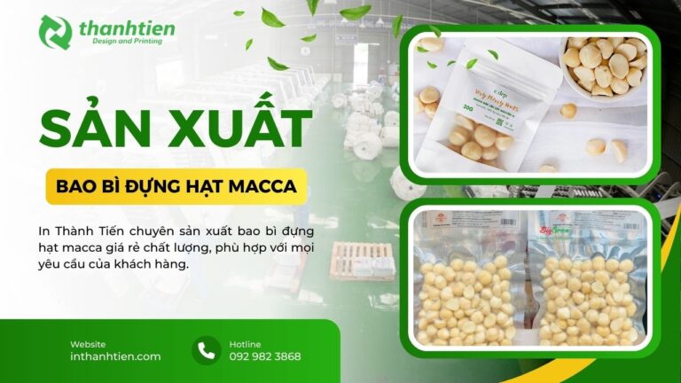 Xưởng bao bì hạt macca