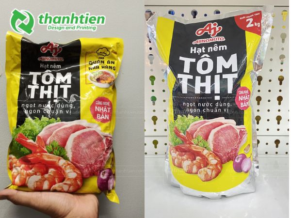 Bao bì hạt nêm tiện lợi