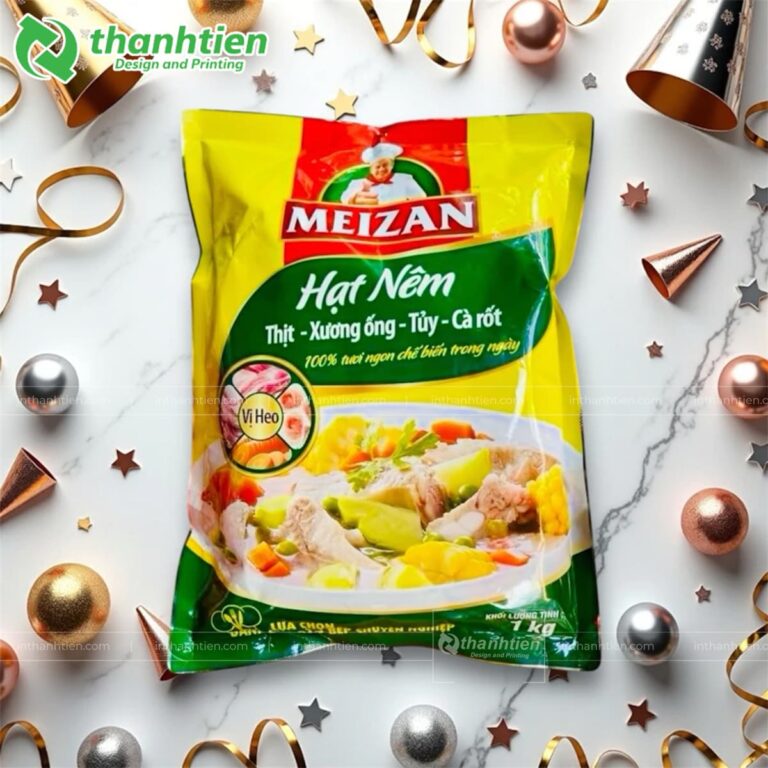 Bao bì hạt nêm Meizan