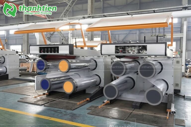 Dây chuyền sản xuất bao bì tốc độ cao