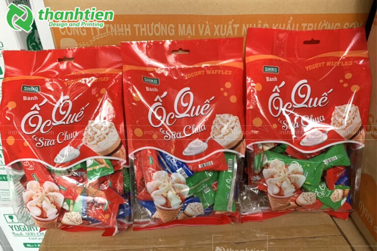 In ấn bao bì bánh quế