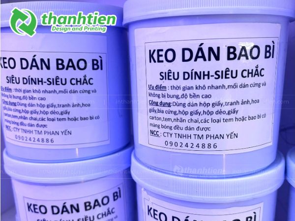 keo dán bao bì bền
