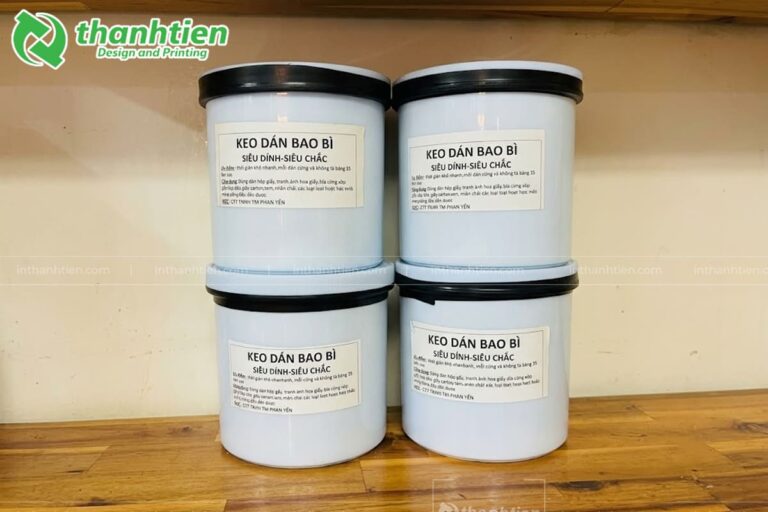 Keo dán cán màng bồi giấy