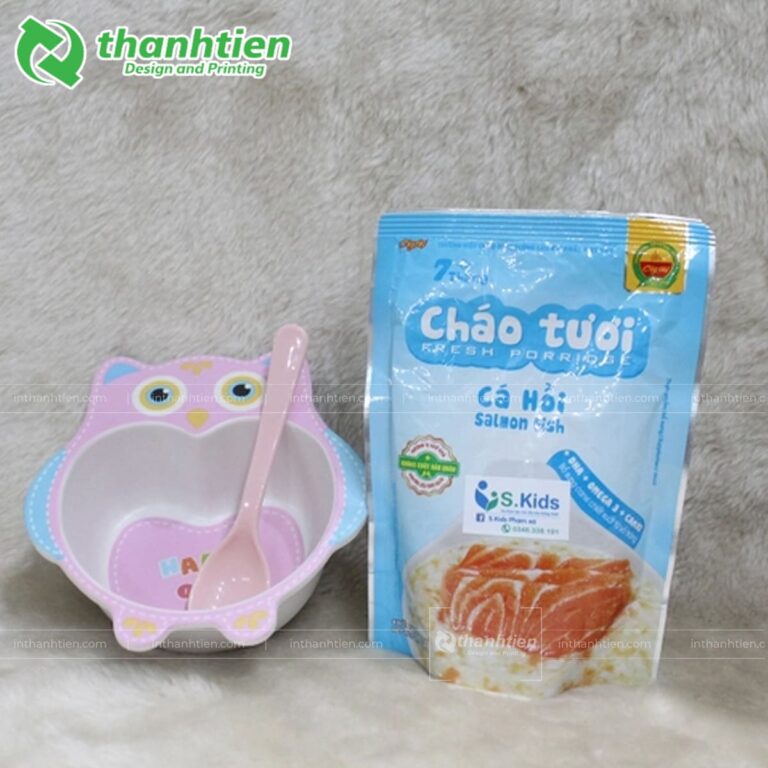 Túi ép biên đựng cháo