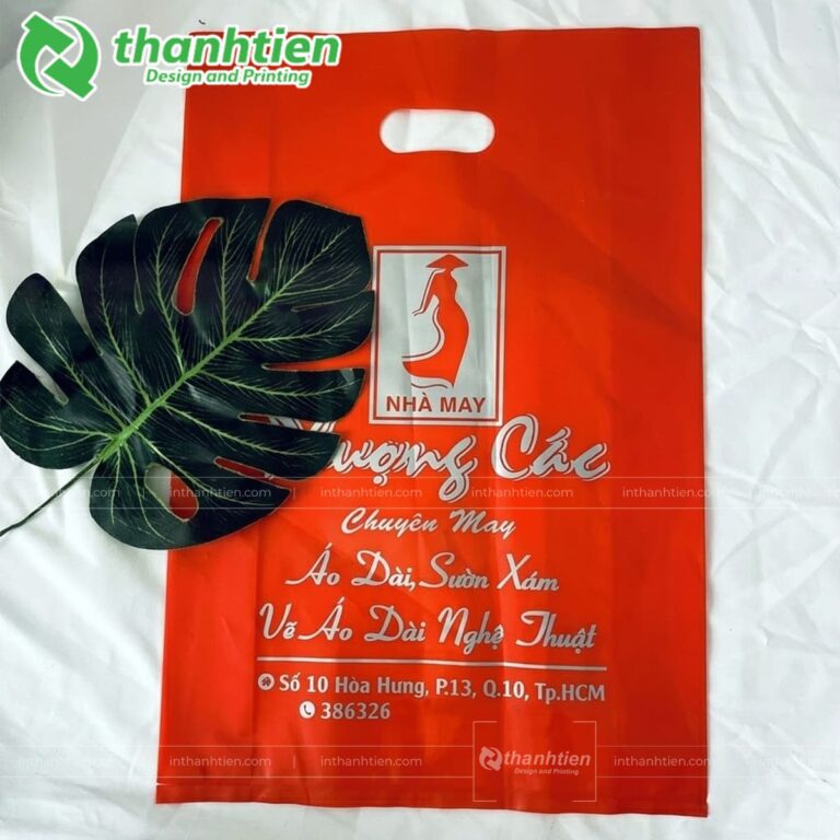 Túi xốp tự hủy đựng quần áo