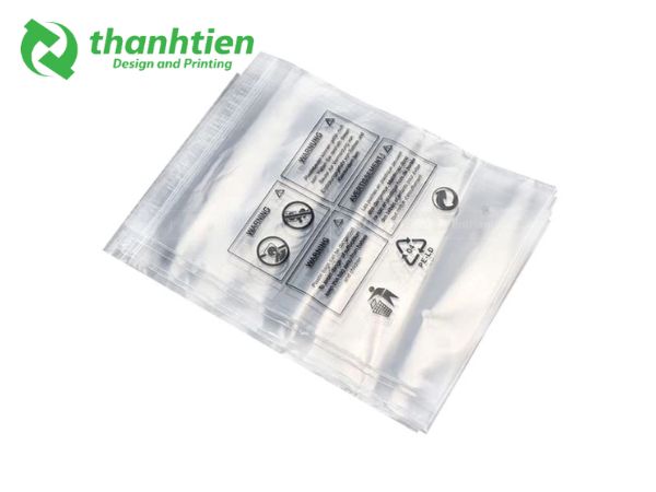 Túi zip đứng in cảnh bóa