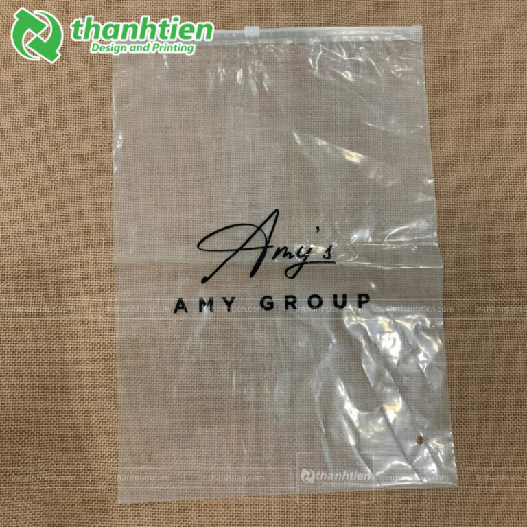 Túi zip khóa kéo trong đựng đồng phục