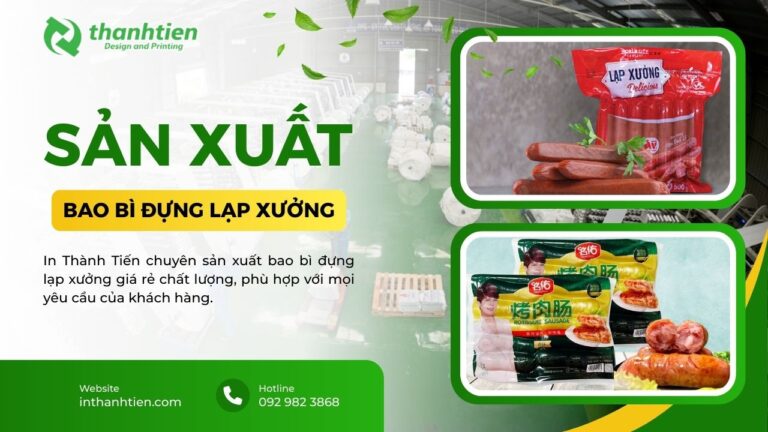 Xưởng bao bì đựng lạp xưởng