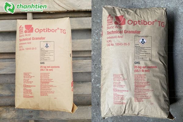 Bao PP dệt ghép giấy Kraft