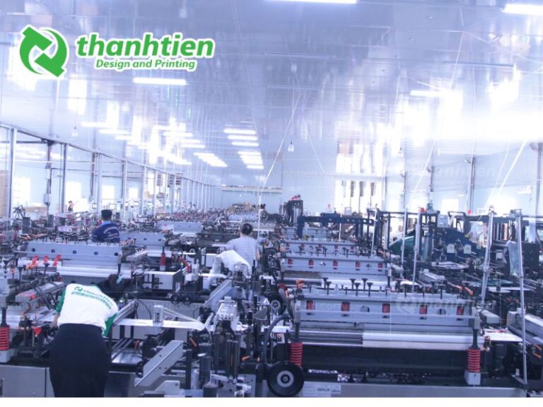 Xưởng sản xuất bao bì nhưa tại Thành Tiến