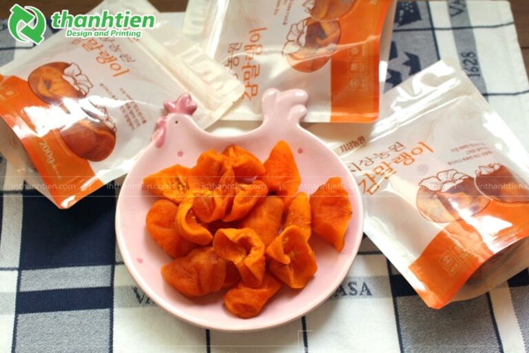 In ấn bao bì hồng sấy dẻo