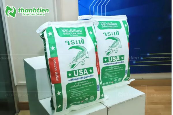 Bao bì keo dán gạch Green Crocodile