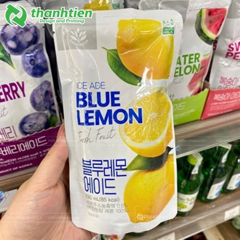 Túi ép biên đựng nước ép