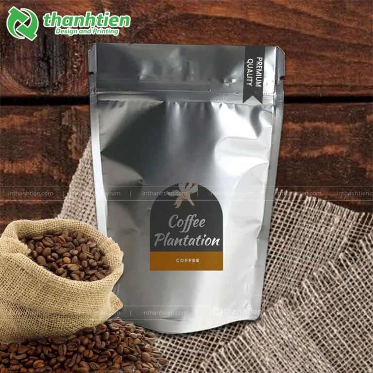 Túi nhôm đáy đứng đựng cà phê