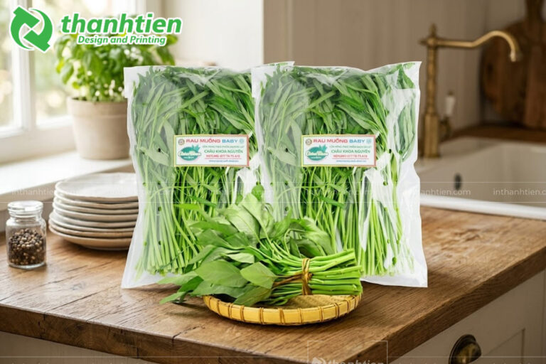 Túi nilon đựng rau củ quả sạch