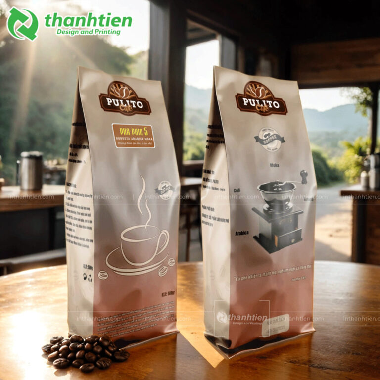 Túi xếp hông đựng cà phê