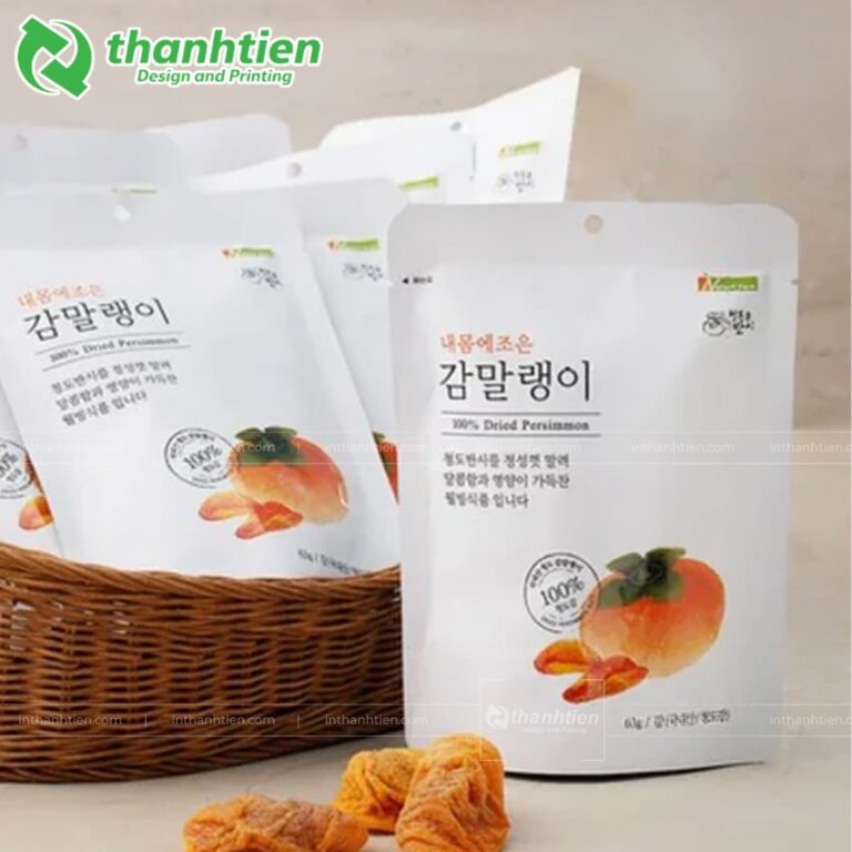 Túi zip đựng hồng sấy dẻo