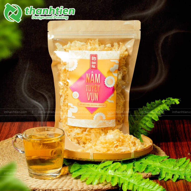 Túi zip giấy đựng nấm