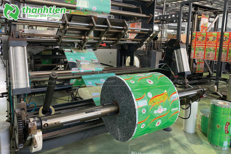 Xưởng sản xuất bao bì đựng tinh bột nghệ