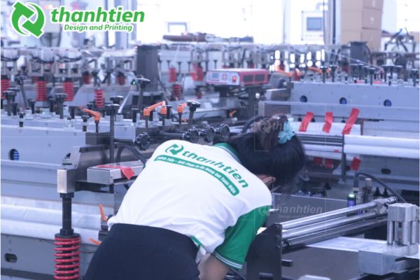 Xưởng sản xuất bao bì hóa chất tại Thành tiến