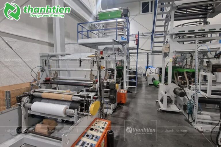 Nhà xưởng sản xuất bao bì tại Huế