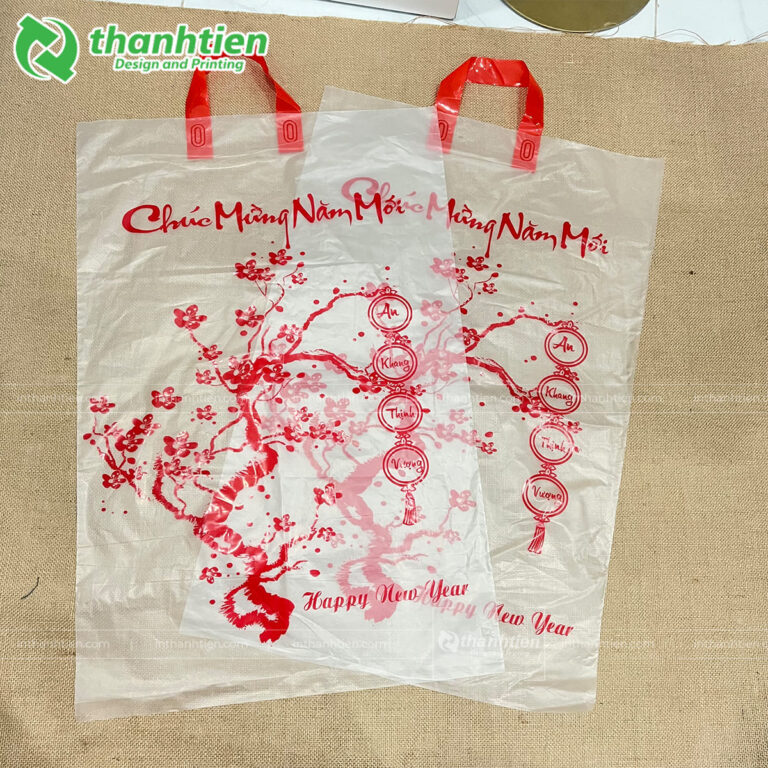 Túi đựng lịch tết có quai xách