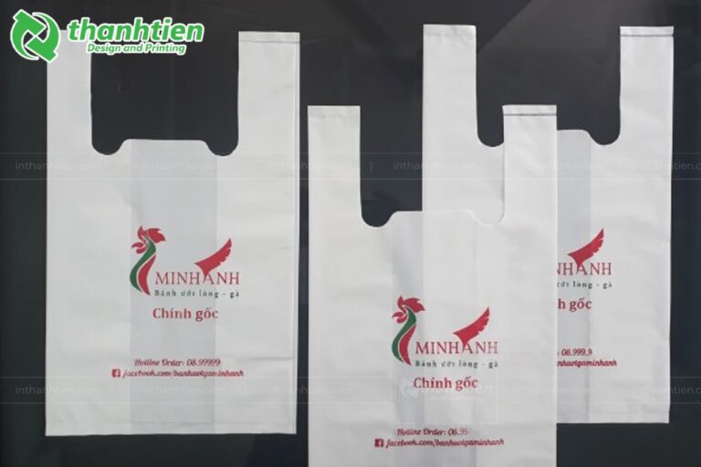 Túi xách siêu thị in logo