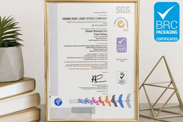 Giấy chứng nhận brc