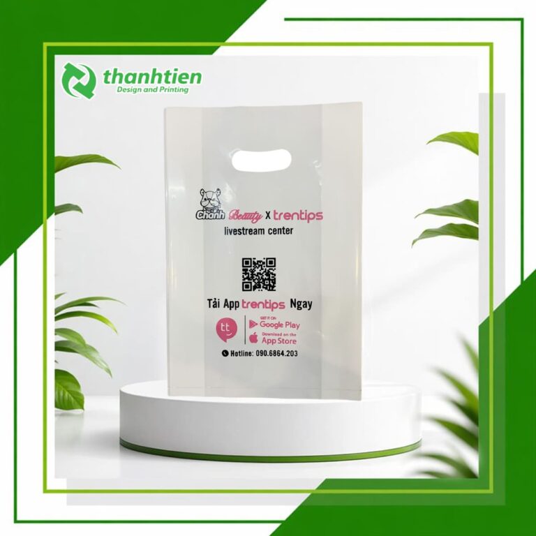 Thumnail túi nilon đựng mỹ phẩm