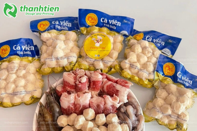 Bao bì đựng cá viên