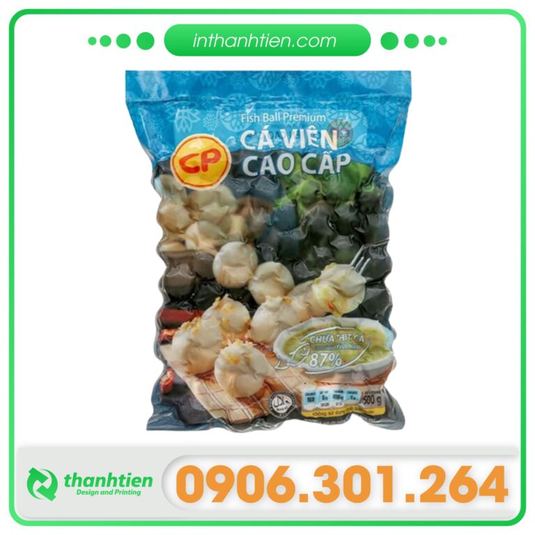 Túi cá viên chiên