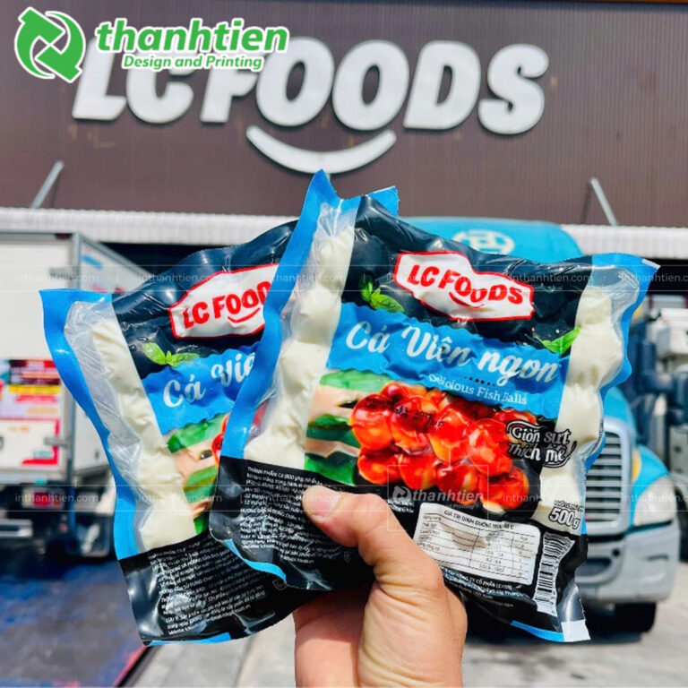 Túi đựng cá viên chiên đẹp